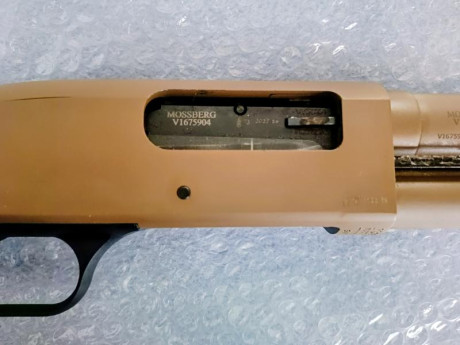 Vendo Mossberg 590 Shockwave Cerakote.
Está prácticamente nueva. La vendo, porque me voy de España por 11