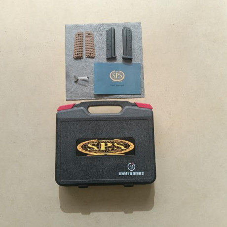 VENDO SPS FALCON 9mm 5" — PISTOLA DE PRECISIÓN CON EXTRAS

Precio: 1.050 € 

Vendo SPS Falcon calibre 12