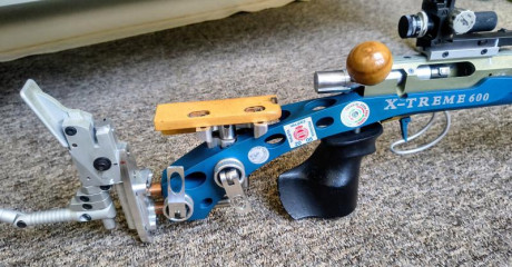 Vendo este gran rifle fabricado por el prestigioso armero francés long range Christian Salva con culata 00