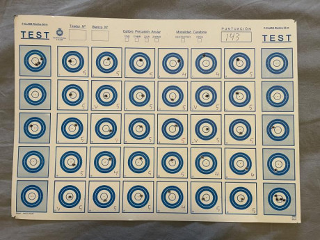 Hola, os presento mi nuevo juguete, WHALTER 22LR de 1974 especial para la modalidad “LAUFENDE SCHEIBE” 140