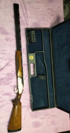 Para quien le interese una escopeta del 12 Lamber de plato cañones de 76cm ventilador. Espulsora de un 21