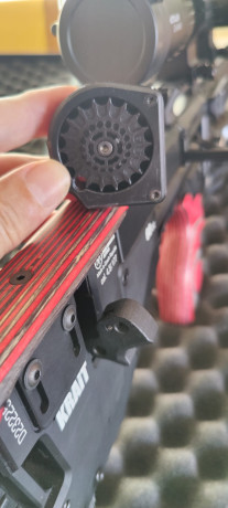 se vende carabina PCP de aire comprimido AIRMAKS KRAIT XL, calibre 4.5.
Precisión quirúrgica y ergonomía 10