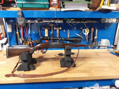 Hola por exceso de armas en mi armero, vendo mi Savage 99 en calibre Savage 250/3000.

El arma funciona 01