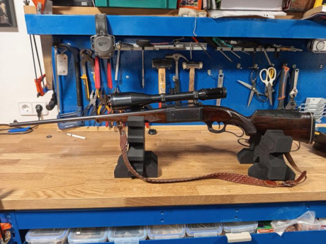 Hola por exceso de armas en mi armero, vendo mi Savage 99 en calibre Savage 250/3000.

El arma funciona 00