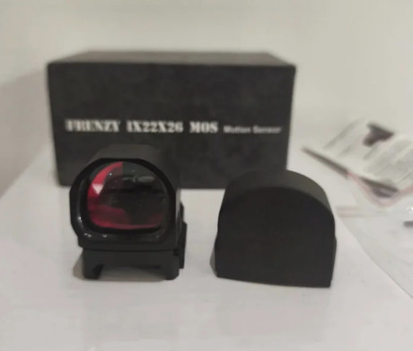 Visor de punto rojo Frenzy 1x22x26 MOS. 3 Moas 

- Incluye caja original.
- Incluye dos llaves Allen.
- 11
