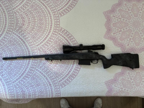 Bergara Crest Steel nuevo tan solo unos tiros en galería comprado en armería Carril el 2025 (tengo los 02