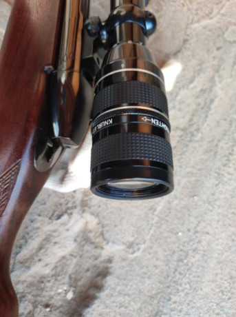 VENDO RIFLE WEATHERBY MODELO MK5 EN EL DESEADO CALIBRE .300 WEATHERBY MAGNUM, CON MIRA TELESCÓPICA WEATHERBY 30