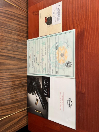 *SE VENDE:* 

 *Revolver MANURHIN MR73, Calibre 32.* 
Absolutamente IMPECABLE!!, muy poco uso,   lo vende 20