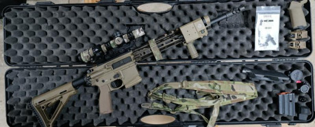 Se vende AR MP15 300BLK

Visor Vector Optics Taurus 1-6 
Montura
Guardamanos DD
Rail elevador 0,5" 02