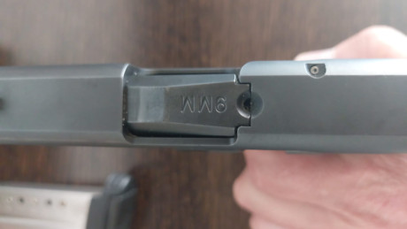  Buenas tardes

Mi hermano pone en venta su arma de uso personal, se trata de una S&W modelo M&P9 12