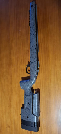 Vendo Culata Bergara HMR para rifle B14.
Culata sintética gris con pespuntes negros.
Chasis interior de 10