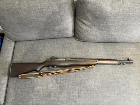 Se vende M1 Garand en perfecto estado sin golpes , rayones ni falta de pavon, maderas en perfecto estado 02