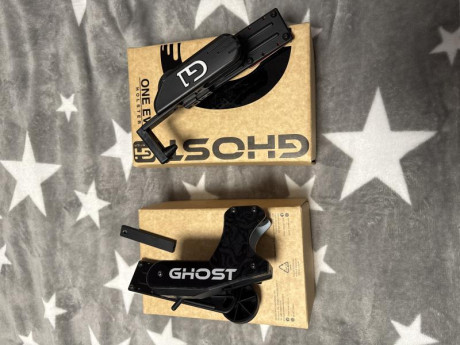 Vendo dos fundas IPSC Ghost hydra y Ghost evo G1 , dos usos solomente, 70€ cada una.
Son para Sig Sauer.

Teléfono 01