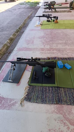 Buenas tardes, vendo rifle francotirador calibre 308, máxima calidad, con 1.200 disparos. Pido 1200 euros. 00