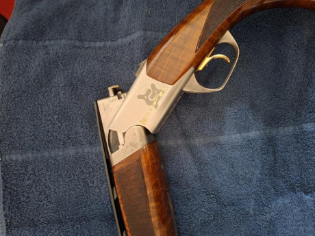 Preciosa y flamante Browning Cynergy Sporting...Con 71 de cañon,cinco chockes invector plus de 2cm y dos 01