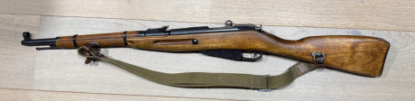 En venta Mossin Nagant modelo M38, el modelo utilizado por las tropas de Caballería al ser más corto que 01