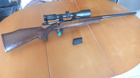 De un amigó cazador , que va limpiando el armero , RIFLE SABATTI CAL 6mm PPC, sin visor,en perfecto estado 00