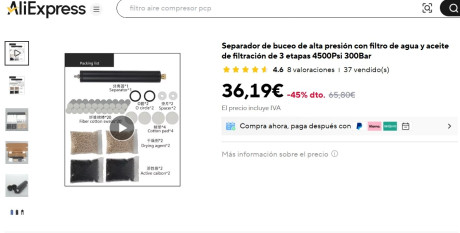 Hola, ¿Me podríais indicar una compresor de aire a presión para cargar una carabina y una pistola de pcp 130