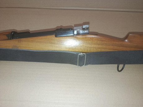 Tercerola de caballería modelo 1893, fabricada por Loewe en Berlín, recamarada al .308 W. Se encuentra 00