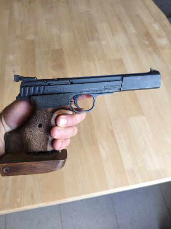 Vendo WALTHER CSP DYNAMIC, un sólo propietario, con esta pistola me clasifique Subcampeón Autonómico el 42
