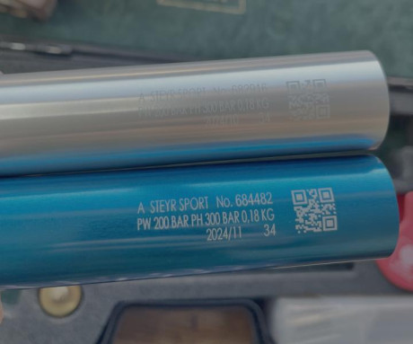 Buenas,

Vendo Steyr LP50 comprada en Gabilondo hace poco más de un año. El arma está en perfectas condiciones 02