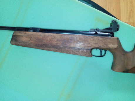 Saludos a todo el foro, hace años compre la carabina que pongo en las fotos. La deje funcionando pero 22