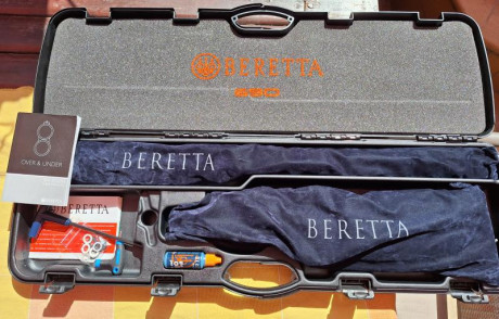Superpuesta BERETTA 690 BLACK EDITION TRAP B-FAST CAL/12 CAÑON 76   nueva solo 2 cajas tiradas en foso 00