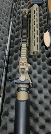 Se vende AR15 Smith and Wesson MP15 300BLK

Guardamanos DD
Guardamanos Original 
Grip magpul 
Culata magpul 00