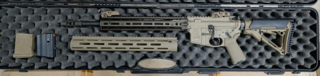Se vende AR15 Smith and Wesson MP15 300BLK

Guardamanos DD
Guardamanos Original 
Grip magpul 
Culata magpul 10