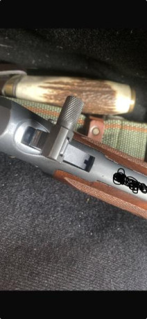 Se ofrece en perfecto estado de estética y funcionamiento, rifle de palanca calibre 444marlin modelo SS 01