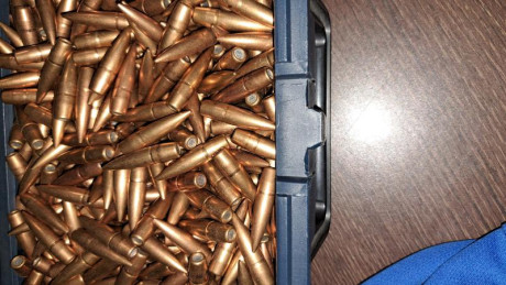 Proyectiles del 7,92 Mauser
Desarmados de antiguos cartuchos españoles
100 proyectiles 20 euros mas gastos 00