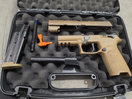 Se vende sig sauer m17 en buen estado, funcionando correctamente.
La pistola la compre por capricho y 02