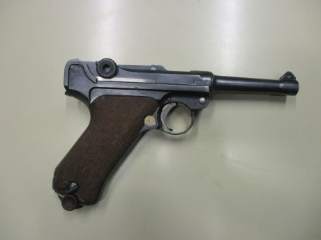 Vendo mi luger P-08 ERFURT "Doppeldatum" 1914-1920. Pavón original.
Todos los números coincidentes, 02