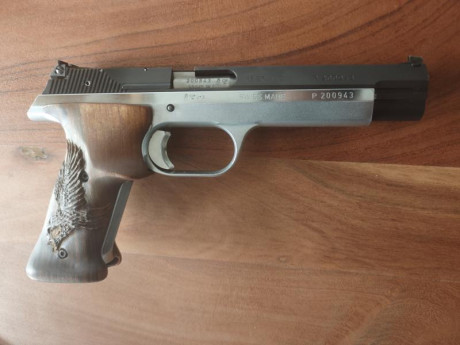 Se vende pistola Sig Hämmerli P240 en calibre 38WC. En perfecto estado tanto estético como funcional.
Guiada 01