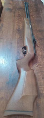 Vendo Weihrauch HW77 calibre 5,5 mm en muy buen estado.
Carabina alemana potente, fiable y muy cuidada.
Funcionamiento 00