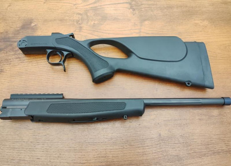 Rifle monotiro desmontable Bergara BA13 Take Down calibre 243 Win.
Impecable estado. Ninguna marca. Pasa 01