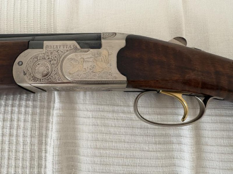 Hola

Vendo preciosa escopeta BERETTA modelo 687, acabado silver pigeon V. Es calibre 20. Carrillera ajustable. 02