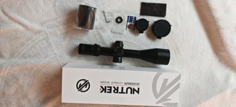 REBAJADO A 350 €. 
Hola que tal.Pongo a la venta Visor Nutrek 4,5-27x56 en primer plano focal,iluminado.
Está 00