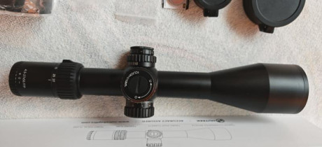 Hola que tal.Pongo a la venta Visor Nutrek 4,5-27x56 en primer plano focal,iluminado.
Está nuevo,solo 11