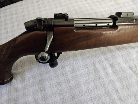 Weatherby Mark V, calibre 270 Weath, con bases y anillas Appel para tubo de 30, más Dies, vainas y algún 02