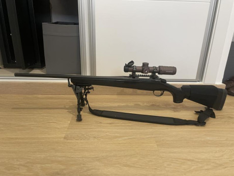Vendo bergara b14 spotter del calibre 308, con cañón de 57 y cargador de pletina.

Rifle solo y bases 02