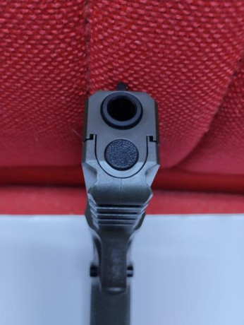 Vendo pistola Echelon de 9mm. Comprada nueva. Ha disparado 50 cartuchos, trae dos cargadores, uno de 17 110