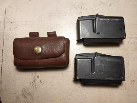 Buenas.
Pues vendo estos dos cargadores de las fotos para rifles Browning Bar, aunque desconozco con qué 12