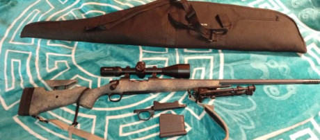 Por cambio de disciplina vendo todo:
Opción 1)
*Bergara B14 Wildernes Sierra calibre 7 mm rem mag 
*Tikka 00