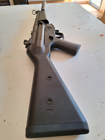 HK MP5 calibre 22 LR  
GERMAN SPORT GUNS

Prácticamente nuevo (menos de 25 disparos)
Con funda de transporte

Guiada 00