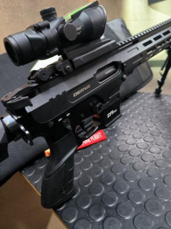 Vendo rifle Derya modelo ZY9 B16" comprado en armería en Marzo de este año, fabricado en 2025 con 00