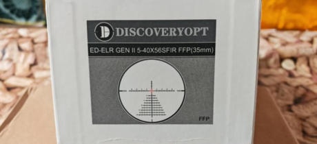 VENDIDO,SE PUEDE CERRAR.Pongo a la venta el visor Discovery ED-ELR Gen II 5-40x56 FFP, prácticamente nuevo, 00