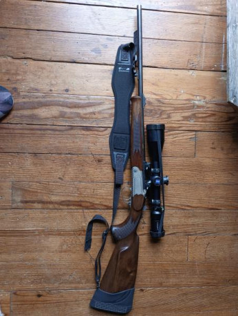 Buenas a todos pongo a la venta este rifle , funciona impecable.Tiene rosca homologada con su documentación 02