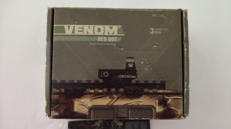 Se vende ret dot Votex Venom de 3 MOA en perfecto estado y casi sin uso. Se vende con todo lo que venia 00