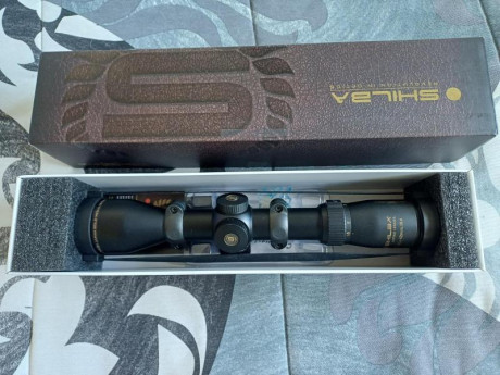 Visor Shilba Gold Medal 1,5 - 6 x 42 con anillas leupold qr medias, único dueño, excelente estado, muy 02